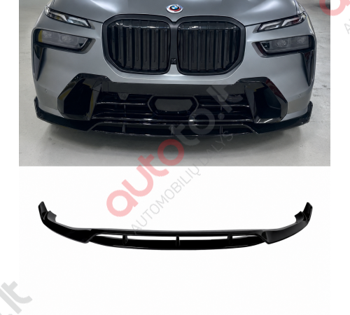 BMW X7 G07 LCI M Sport priekinio bamperio spoileris